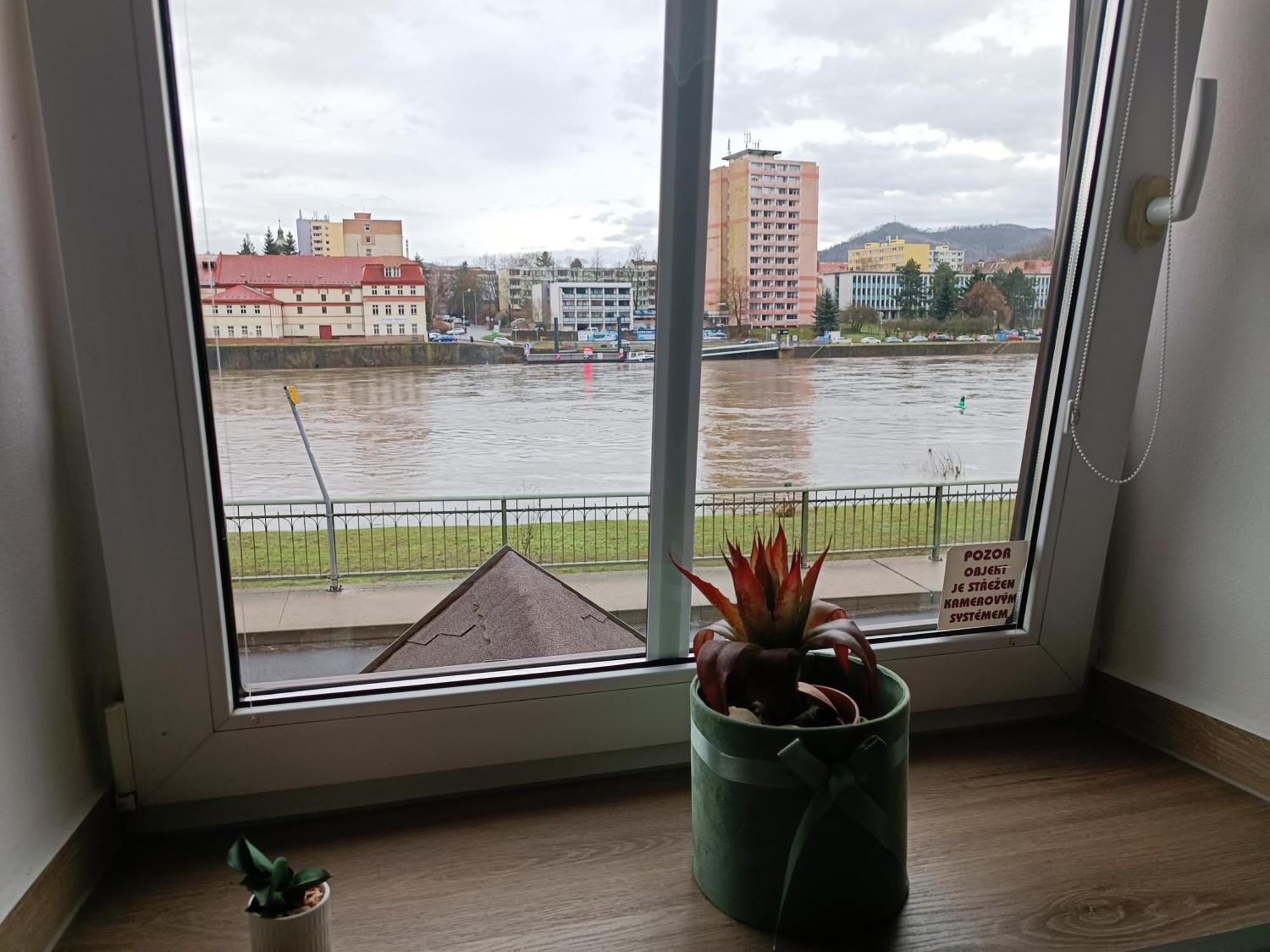 U Bocmana S Vyhledem Na Zamek A Labe Apartment เดชชิน ภายนอก รูปภาพ